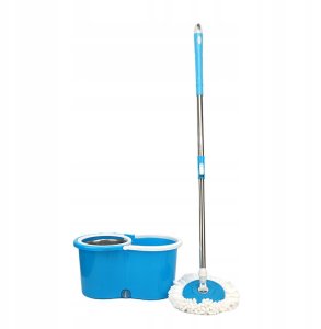 Mop ITIMPORT MAGICZNY MOP Obrotowy +2 WKŁADY WIADRO WYCISKACZ 2