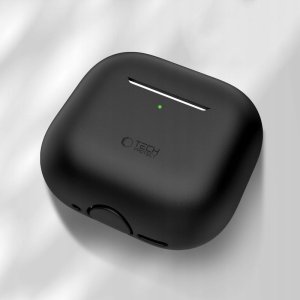 4kom.pl Etui Tech-Protect Silicone Apple AirPods 4 Black 2