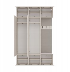 Goodhome Garderoba HAGA III 2Sz1W KASZMIR 2x Szafa + Wieszak 9