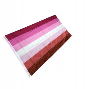Guirca FLAGA TĘCZOWA LGBT DUŻA 90x150cm PANSEKSUALNOŚĆ F2 7