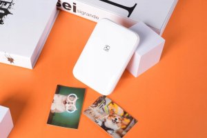 Drukarka fotograficzna Avery Zweckform Drukarka KOLOROWA LASEROWA MOBILNA Przenośna do ZDJĘĆ Aplikacja BT +Papier 13