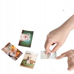 Drukarka fotograficzna Avery Zweckform Drukarka KOLOROWA LASEROWA MOBILNA Przenośna do ZDJĘĆ Aplikacja BT +Papier 7
