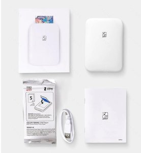 Drukarka fotograficzna Avery Zweckform Drukarka KOLOROWA LASEROWA MOBILNA Przenośna do ZDJĘĆ Aplikacja BT +Papier 8
