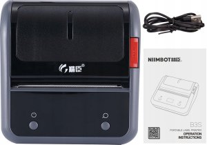 Drukarka etykiet Niimbot .NIIMBOT B3S Drukarka Termiczna NAKLEJKI Bluetooth 2