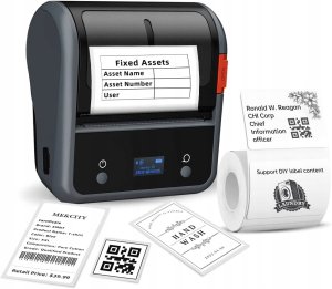 Drukarka etykiet Niimbot .NIIMBOT B3S Drukarka Termiczna NAKLEJKI Bluetooth 8