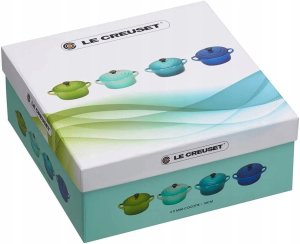 Lumarko Le Creuset Stoneware Set of 4 petite Casseroles 10x5cm ocean 11