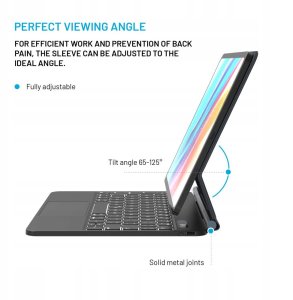 4kom.pl FIXED Typee do Apple iPad Pro 11" M4 2024 czarny 6