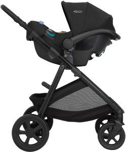 Wózek Graco GRACO WOZEK NEAR2ME DLX TRIO MIDNIGHT ZESTAW 3W1 2