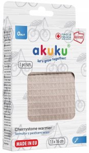 Akuku A0633 TERMOFOR PESTKI WIŚNI 13 X 16 CM BEŻ 2