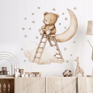 ROOM Decor SIPO-WS63047 NAKLEJKI NAŚCIANĘ MIŚ DARABINA 4