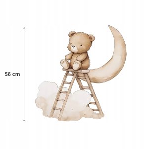 ROOM Decor SIPO-WS63047 NAKLEJKI NAŚCIANĘ MIŚ DARABINA 7