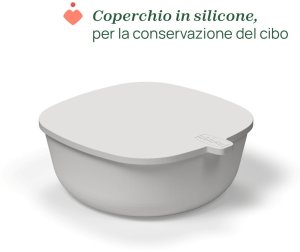 Carriwell CHICCO-1600145-MISECZKA Z POKRYWKĄ SZARA 6M+ 3