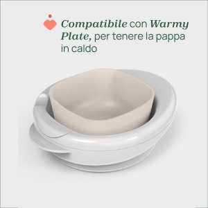 Carriwell CHICCO-1600145-MISECZKA Z POKRYWKĄ SZARA 6M+ 5