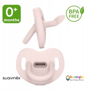 Canpol SUAVINEX - 308628-SMOCZEK 100% SILIKONOWY ANATOMICZNY SX PRO/0-6M/RÓŻOWY/COLOUR ESSENCE 2