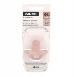 Canpol SUAVINEX - 308628-SMOCZEK 100% SILIKONOWY ANATOMICZNY SX PRO/0-6M/RÓŻOWY/COLOUR ESSENCE 7