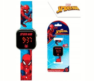 Kids Euroswan Cyfrowy Zegarek Led Cyfrowy Dziecięcy Dla Dzieci Spiderman Spider-man / Spd4987 2