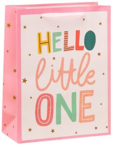 Lean Torba Prezentowa Dla Dziecka Hello Baby Little One 36 x 12 x 10cm 6