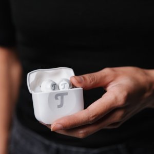 Słuchawki Koss Teufel AIRY TWS Pro True-Wireless In-Ear Bluetooth Earphones silver white 9
