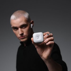 Słuchawki Koss Teufel AIRY TWS Pro True-Wireless In-Ear Bluetooth Earphones silver white 10