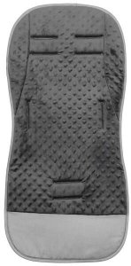 Humbi Wkładka do wózka spacerowego 37x78 cm dwustronna, mata do wózka spacerowego, zwierzątka UNIWERSALNY 3