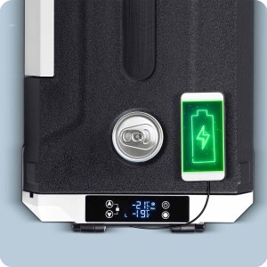 Lodówka turystyczna Berdsen Icemax 400 40 litry - czarno-szara 12