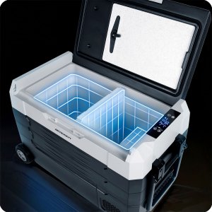 Lodówka turystyczna Berdsen Icemax 400 40 litry - czarno-szara 2