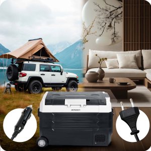 Lodówka turystyczna Berdsen Icemax 400 40 litry - czarno-szara 5