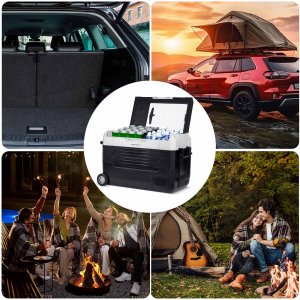 Lodówka turystyczna Berdsen Icemax 400 40 litry - czarno-szara 6