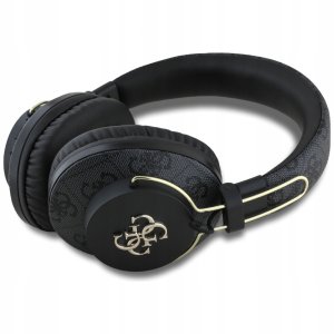 Słuchawki Guess Słuchawki nauszne Guess Bluetooth ENC    Metal 4G Logo czarny 2