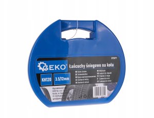 Geko Łańcuchy śniegowe na koła KN120 3.5/12mm (5) 5