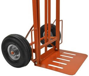 Geko Wózek transportowy 250kg 400x300mm(wysuwany podest) pomarańcz(1) 11