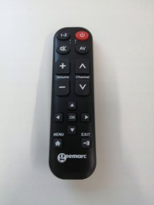 Pilot RTV Geemarc Geemarc TV-15 Universalfernbedienung lernfähig große Schrift 3