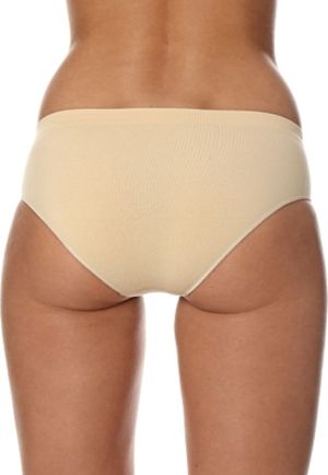 Brubeck Figi damskie Hipster HI00043A Comfort Cotton beżowe r. S 4