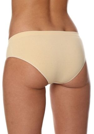 Brubeck Figi damskie Hipster HI00043A Comfort Cotton beżowe r. S 6