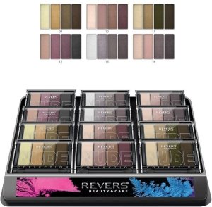 Revers REVERS Zestaw Cienie do powiek Gallant Nude Set II P 1 op. - 12 szt. 2