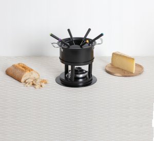 Kaiserhoff Zestaw do fondue na 6 osób, metalowy 10
