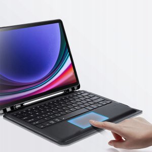 Dux Ducis DUX DUCIS etui DK składane z klawiaturą bezprzewodową do SAMSUNG Tab S10 Plus/S9 Plus/S9 FE Plus czarne 6