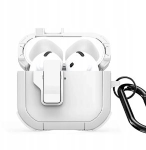 Dux Ducis DUX DUCIS futerał PECP ochronny TPU+PC na AirPods 4 biały 2