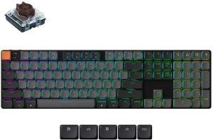 Klawiatura Keychron K5 v2 QMK/VIA Hot Swap Keychron Super Brown (K5X-H3) 2