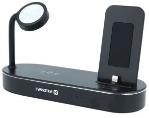 Ładowarka Prestigio Swistten 4in1 MFI Wireless Docking Station 45W for Apple iPhone / iPod / Apple Watch 4