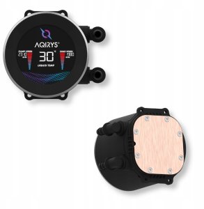 Chłodzenie wodne AQIRYS AQIRYS Chłodzenie do procesora AiO HYDRA 360 black 6