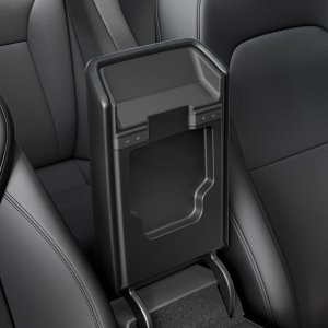 Spigen Spigen Tesla Armrest Cover, black - Tesla Model 3 2024 10