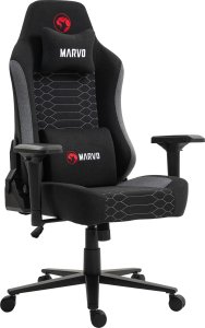 Fotel Marvo Kahn czarno-szary 5