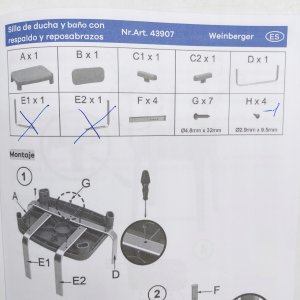 Small Foot Weinberger Dusch- und Badestuhl Rücken u. Armlehne Gratia 3