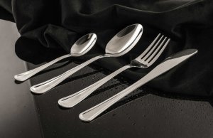 Amefa KOMPLET 24 SZT. SZTUĆCÓW DLA 6 OSÓB LUCE SREBRNY 0534 2
