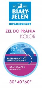 Biały Jeleń ZEL DO PRANIA KOLOR HIPOALERGICZNY BIAŁY JELEN 5L 2