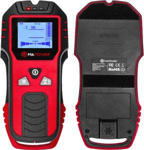 MaPower WYKRYWACZ DREWNA METALU PRZEWODÓW KABLI RUR W ŚCIANIE DETEKTOR MAPOWER 10