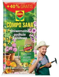 COMPO Podłoże uniwersalne kwiatowe 35l Do roślin domowych i balkonowych 2