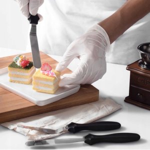 Brunbeste ZESTAW 3 SZPATUŁEK DO DEKORACJI WYROBÓW CUKIERNICZYCH BRUNBESTE BB-1693 5