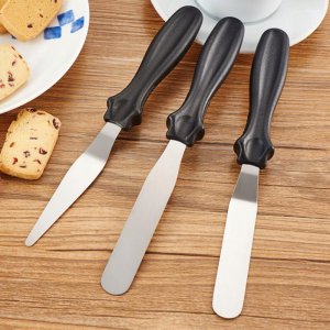 Brunbeste ZESTAW 3 SZPATUŁEK DO DEKORACJI WYROBÓW CUKIERNICZYCH BRUNBESTE BB-1693 7